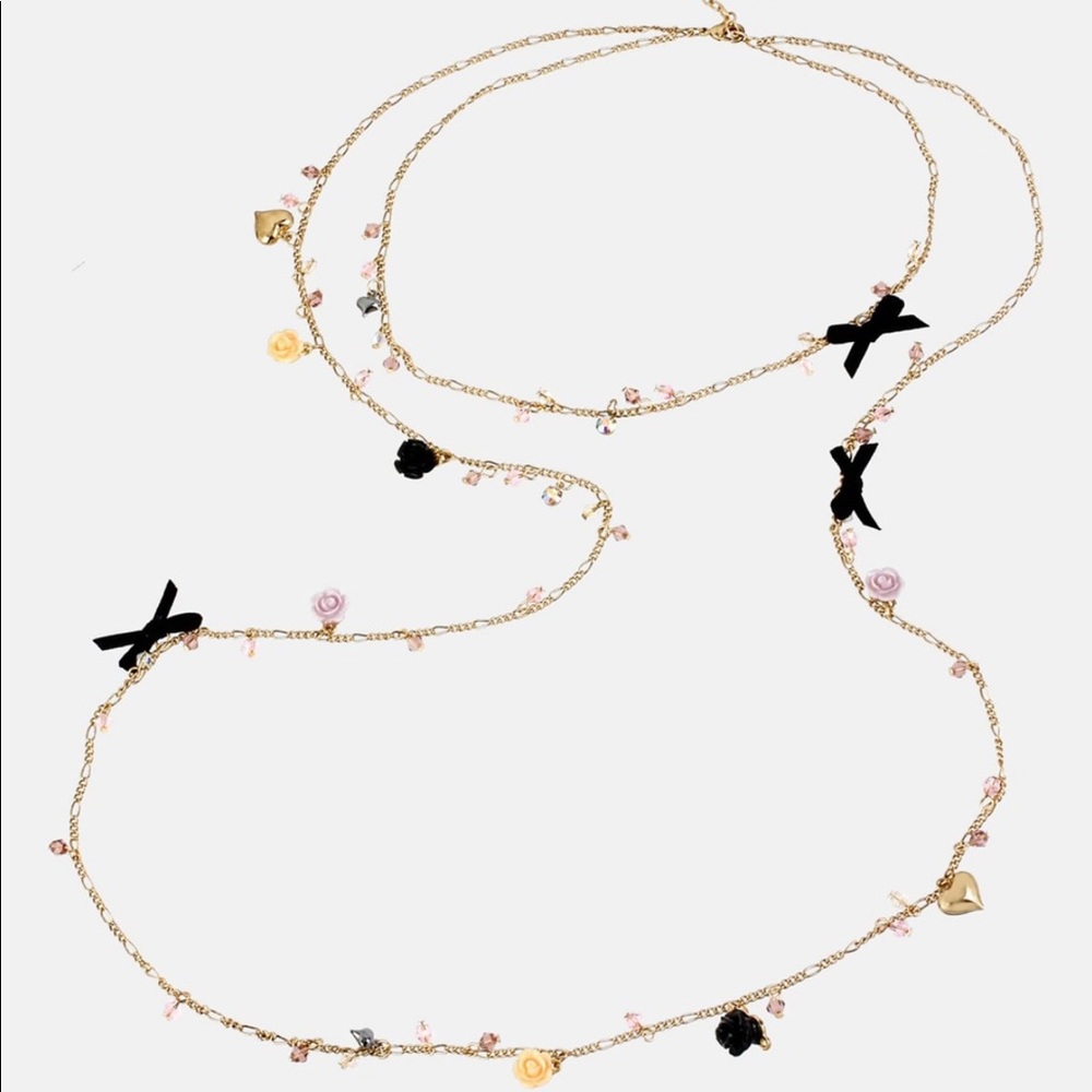 Betsey Johnson layering necklace